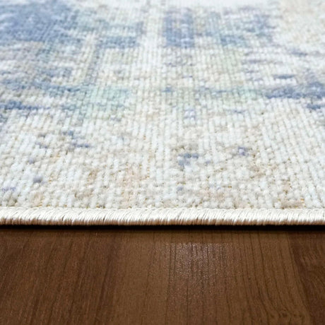 Dynamic Rugs Bristol 5122 Light Blue Rug.