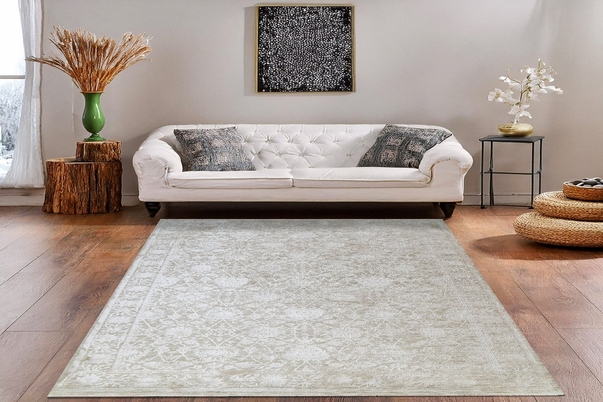 Dynamic Rugs Canyon 15473 Power Loomed Traditional Beige/Light Beige Rug