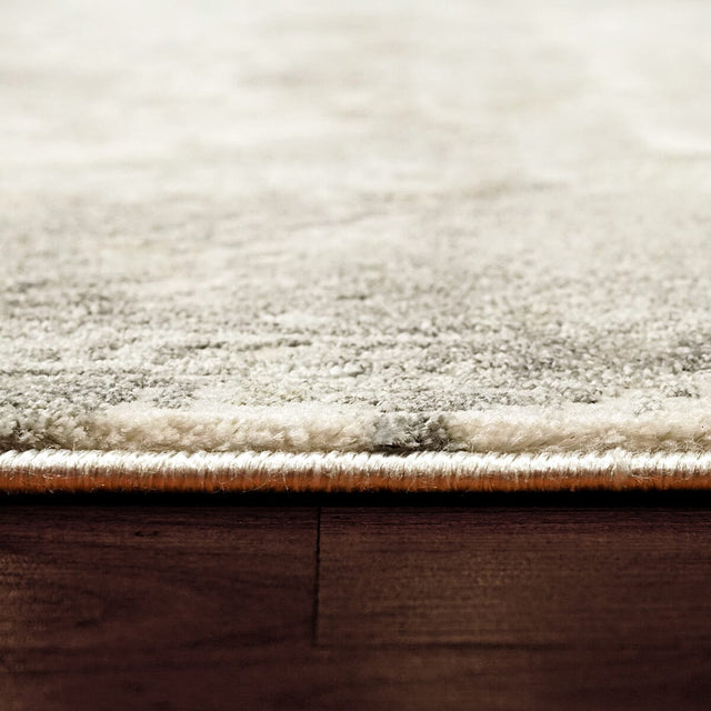 Dynamic Rugs Castilla 3534 Cream / Silver Rugs.