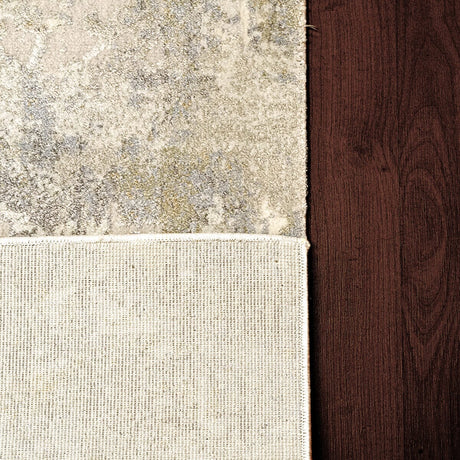 Dynamic Rugs Castilla 3534 Cream / Silver Rugs.