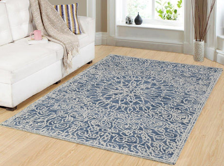 Dynamic Rugs Darcy 1131 Ivory/Denim Rugs.