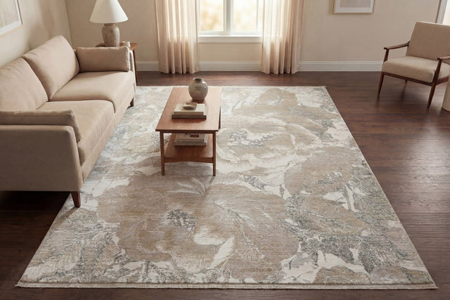 Dynamic Rugs Denali 11631 Power Loomed Modern Cream/Beige/Grey Rug