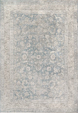 Dynamic Rugs Dharma 12040 Power Loomed Transitional Light Blue/Beige Rug - Rectangular