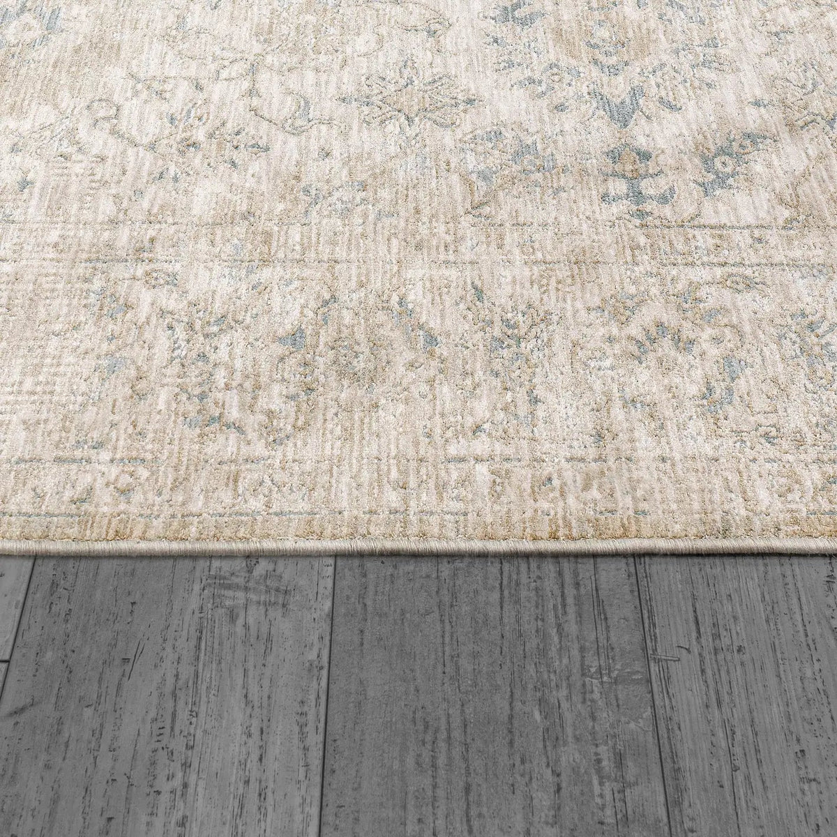 Dynamic Rugs Dharma 12041 Power Loomed Transitional Ivory/Beige Rug - Pile