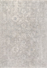 Dynamic Rugs Dharma 12041 Power Loomed Transitional Light Beige/Grey Rug - rectangular rug view