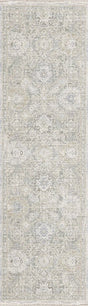 Dynamic Rugs Dharma 12041 Power Loomed Transitional Light Beige/Grey Rug - Runner