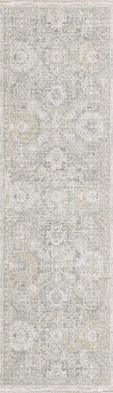 Dynamic Rugs Dharma 12041 Power Loomed Transitional Light Beige/Grey Rug