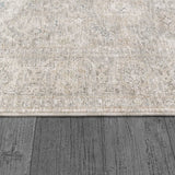 Dynamic Rugs Dharma 12041 Power Loomed Transitional Light Beige/Grey Rug - Pile