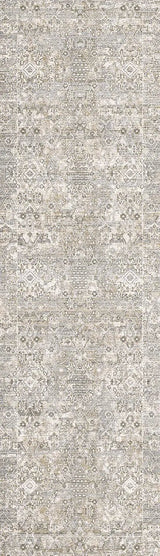 Dynamic Rugs Dharma 12043 Power Loomed Transitional Beige/Multi Rug - Runner