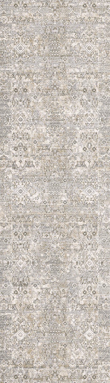 Dynamic Rugs Dharma 12043 Power Loomed Transitional Beige/Multi Rug