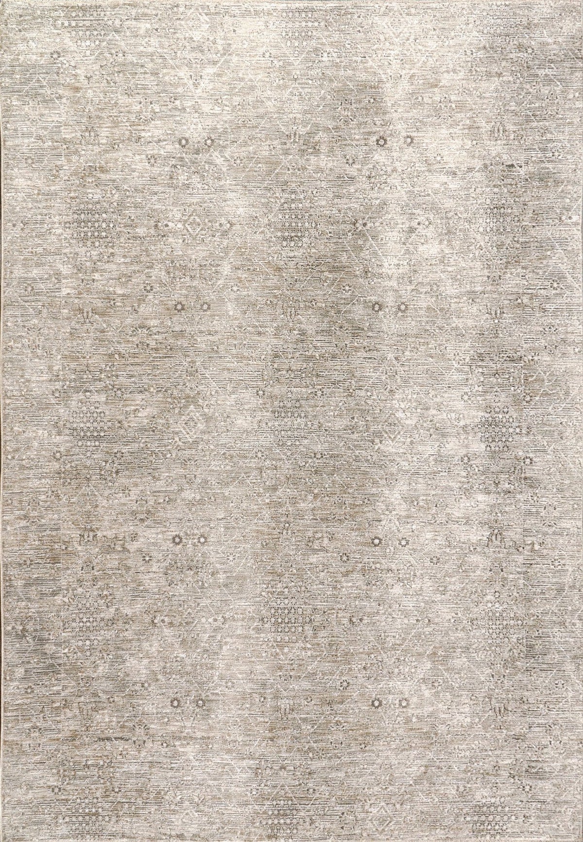 Dynamic Rugs Dharma 12043 Power Loomed Transitional Beige/Multi Rug - rectangular rug view