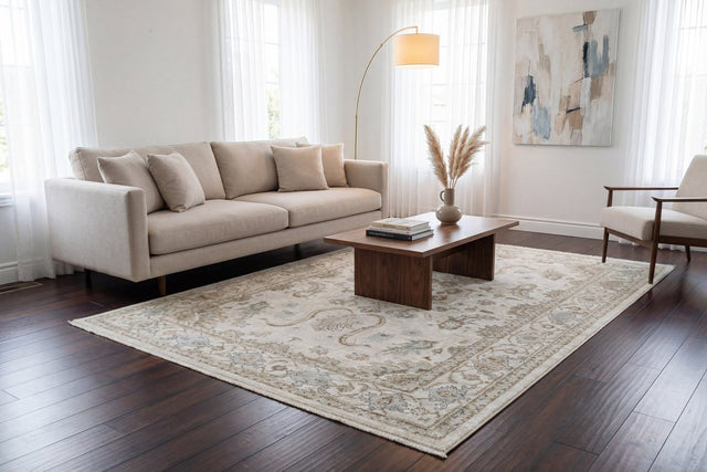 Dynamic Rugs Diamond 10280 Power Loomed Traditional Cream/Beige/Multi Rug