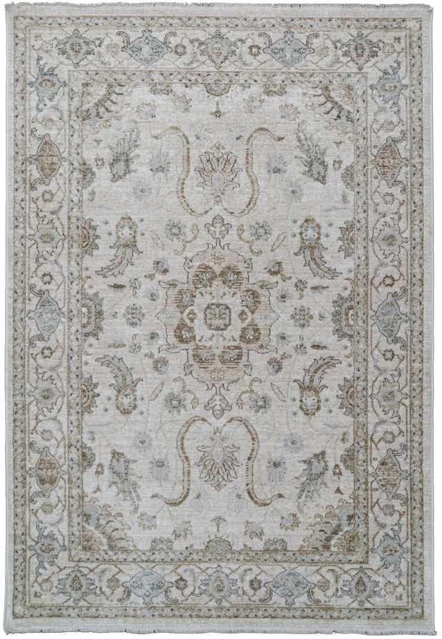 Dynamic Rugs Diamond 10280 Power Loomed Traditional Cream/Beige/Multi Rug