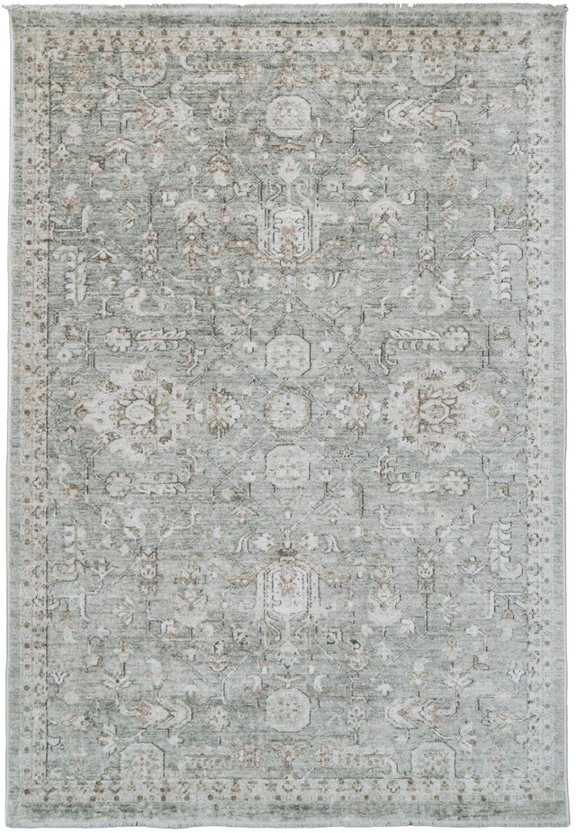 Dynamic Rugs Diamond 10283 Power Loomed Traditional Cream/Light Beige Rug