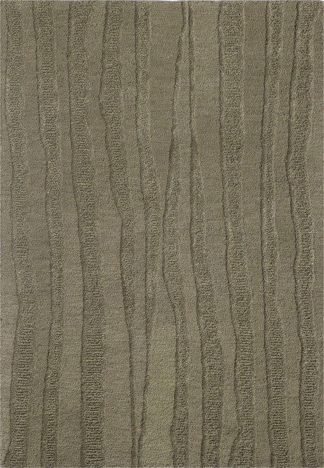 Dynamic Rugs Drift 18750 Handmade Modern Green Rug