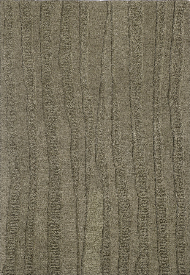 Dynamic Rugs Drift 18750 Handmade Modern Green Rug