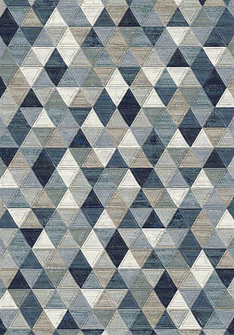 Dynamic Rugs Eclipse 63263 Blue / Multi Rugs.