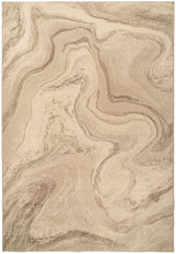 Dynamic Rugs Eclipse 63436 Power Loomed Modern Beige Rug