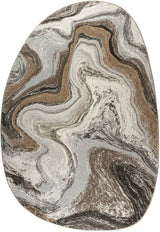Dynamic Rugs Eclipse 63436 Power Loomed Modern Cream/Mocha Rug
