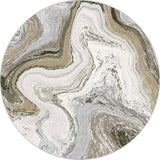 Dynamic Rugs Eclipse 63436 Power Loomed Modern Cream/Mocha Rug