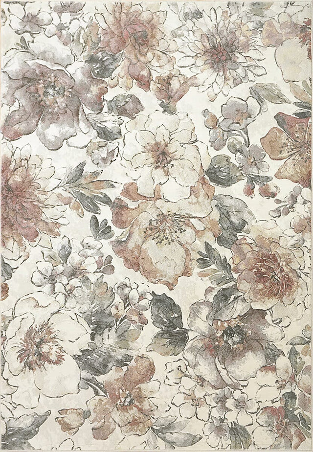 Dynamic Rugs Eclipse 63528 Cream / Multi Rugs.