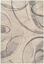 Dynamic Rugs Eclipse 63972 Power Loomed Modern Cream/Grey/Dark Grey Rug