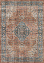 Dynamic Rugs Elise 6305 Power Loomed Traditional Red/Blue/Beige Rug