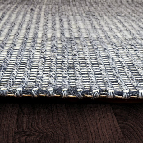 Dynamic Rugs Enchant 1500 Aqua/ Black Rugs.