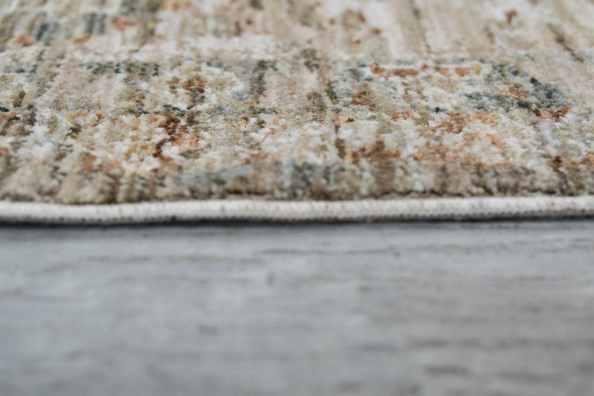 Dynamic Rugs Flare 14740 Power Loomed Traditional Beige/Grey/Ivory Rug