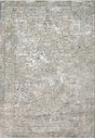 Dynamic Rugs Flare 14741 Power Loomed Traditional Beige/Ivory/Blue Rug