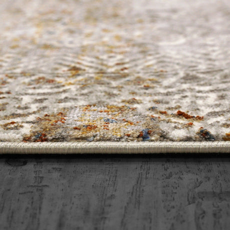 Dynamic Rugs Gold 1361 Grey/Ivory/Navy Rug.