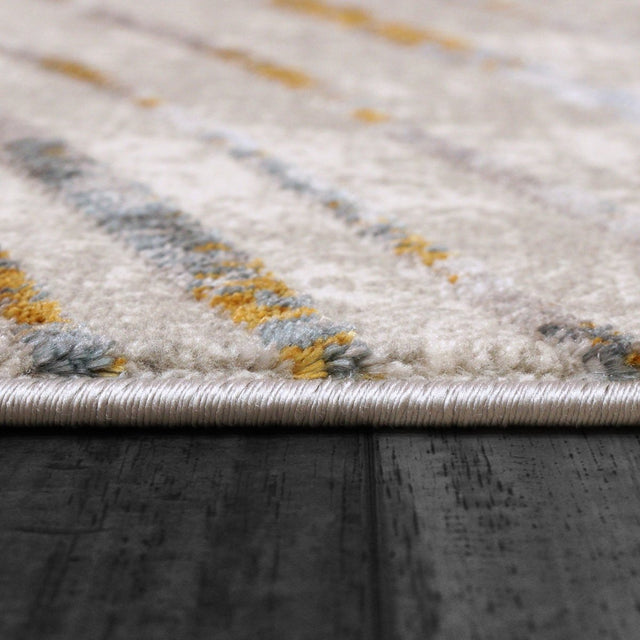 Dynamic Rugs Gold 1364 Grey/Ivory/Multi Rug.