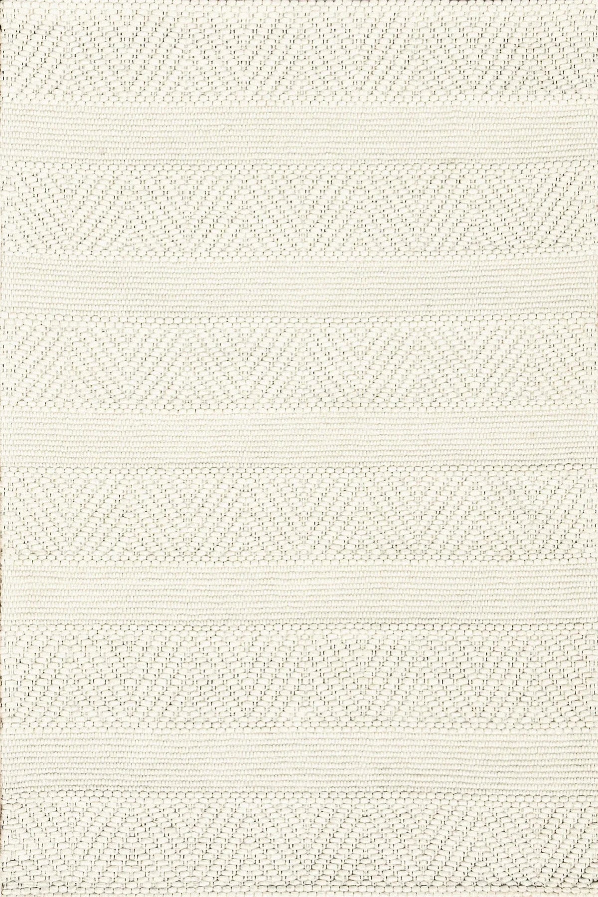 Dynamic Rugs Grove 6211 Handmade Modern Ivory Rug - Rectangular