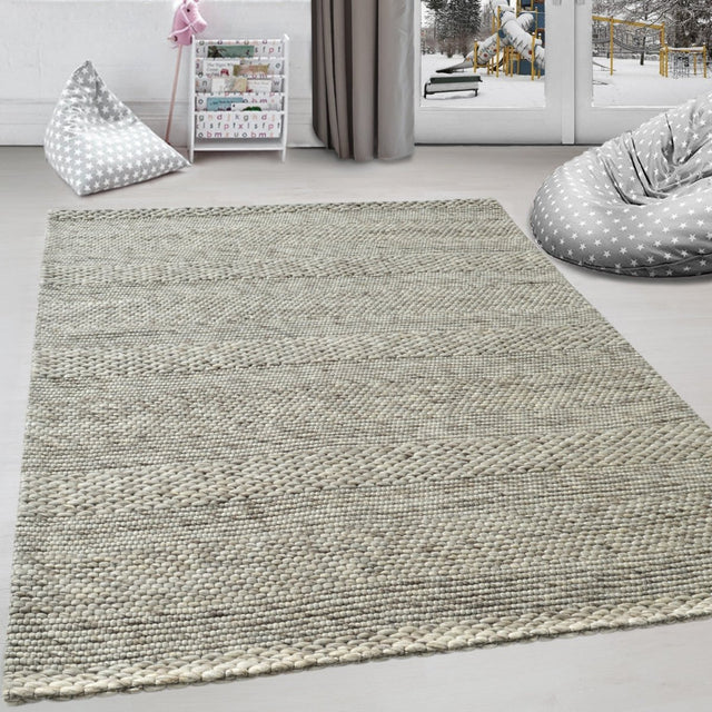 Dynamic Rugs Grove 6212 Natural Grey Rugs.