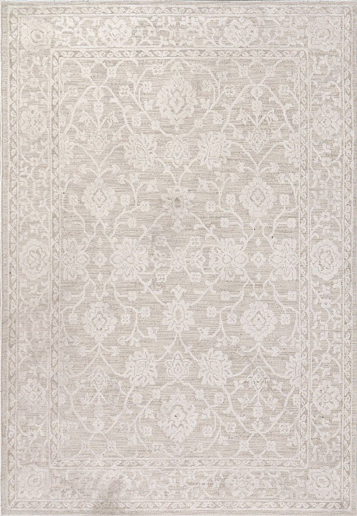 Dynamic Rugs Hamilton 10600 Power Loomed Traditional Cream Rug