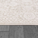 Dynamic Rugs Hamilton 10600 Power Loomed Traditional Cream Rug - Pile