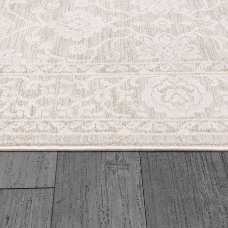 Dynamic Rugs Hamilton 10600 Power Loomed Traditional Cream Rug