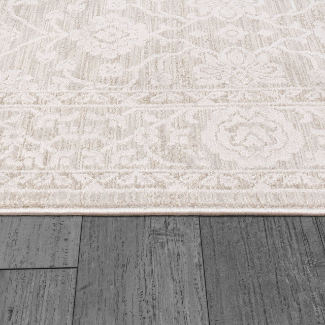 Dynamic Rugs Hamilton 10600 Power Loomed Traditional Cream Rug