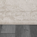 Dynamic Rugs Hamilton 10602 Power Loomed Traditional Cream Rug - Pile