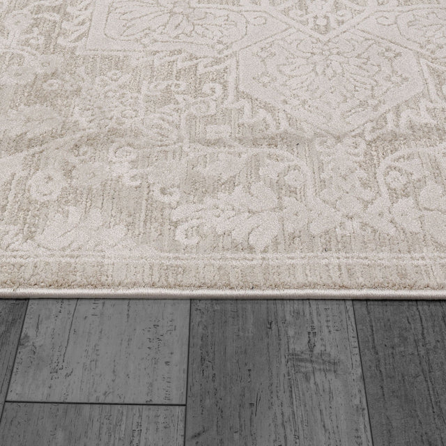 Dynamic Rugs Hamilton 10602 Power Loomed Traditional Cream Rug