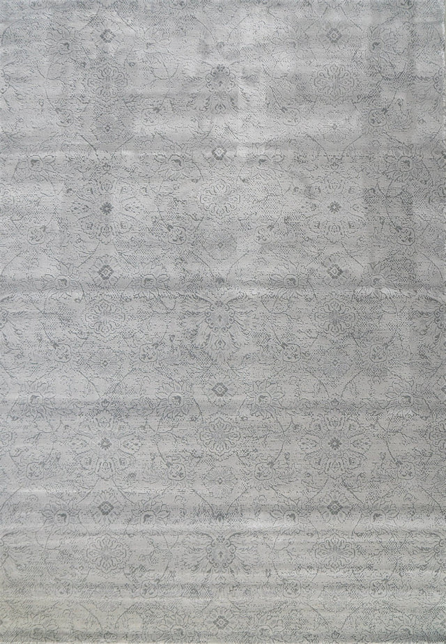 Dynamic Rugs Harmony 59002 Power Loomed Contemporary Ivory/Blue Rug