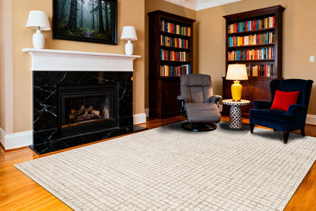 Dynamic Rugs Harmony 59003 Power Loomed Contemporary Ivory/Beige Rug