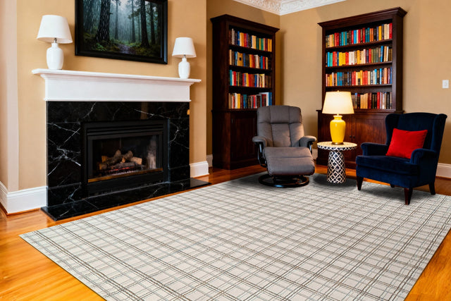 Dynamic Rugs Harmony 59005 Power Loomed Contemporary Ivory/Beige Rug