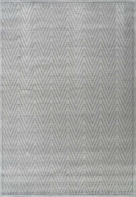 Dynamic Rugs Harmony 59019 Power Loomed Contemporary Ivory/Blue Rug