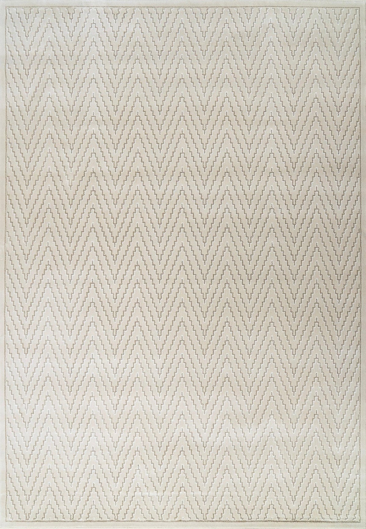 Dynamic Rugs Harmony 59019 Power Loomed Contemporary Ivory/Grey Rug