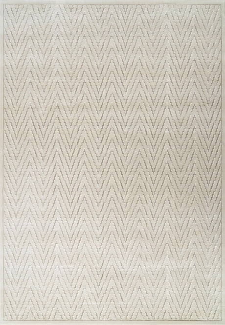 Dynamic Rugs Harmony 59019 Power Loomed Contemporary Ivory/Grey Rug