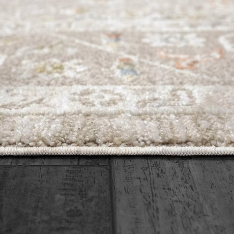 Dynamic Rugs Hudson 1451 Beige/Dark Beige Rug.