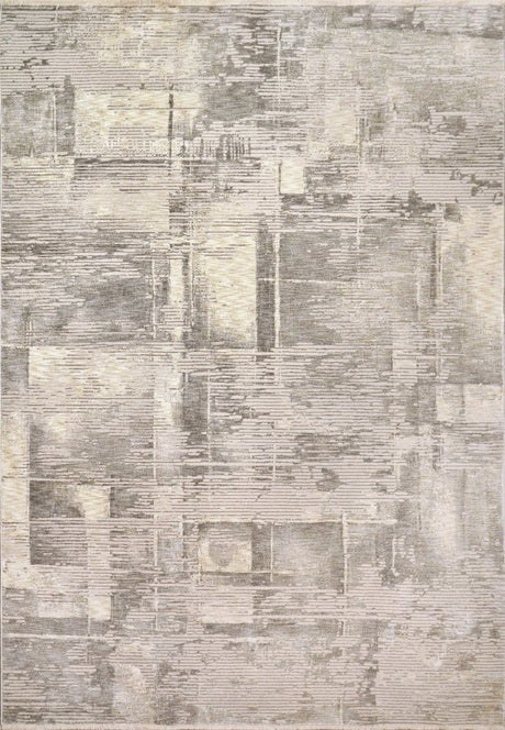 Dynamic Rugs Hudson 1454 Beige/Grey Rug.