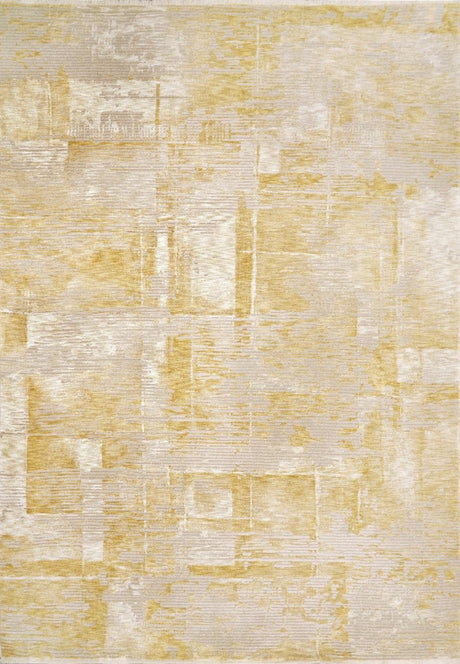 Dynamic Rugs Hudson 1454 Gold Rug.