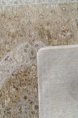 Dynamic Rugs Hudson 1479 Power Loomed Traditional Gold/Cream Rug - Corner